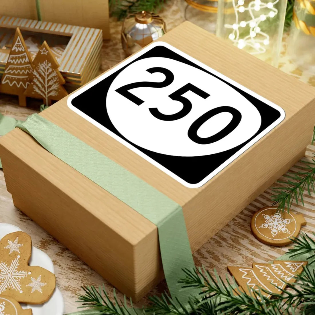 OR 250 (Oregon) (Road Sign) STICKER Vinyl Kiss-Cut Decal - The Sticker Space