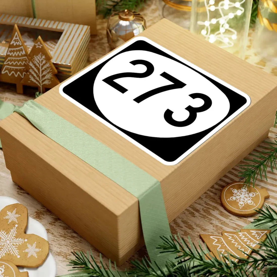 OR 273 (Oregon) (Road Sign) STICKER Vinyl Kiss-Cut Decal - The Sticker Space