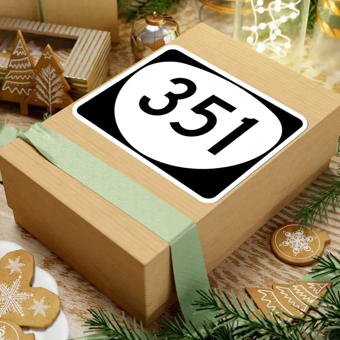 OR 351 (Oregon) (Road Sign) STICKER Vinyl Kiss-Cut Decal - The Sticker Space