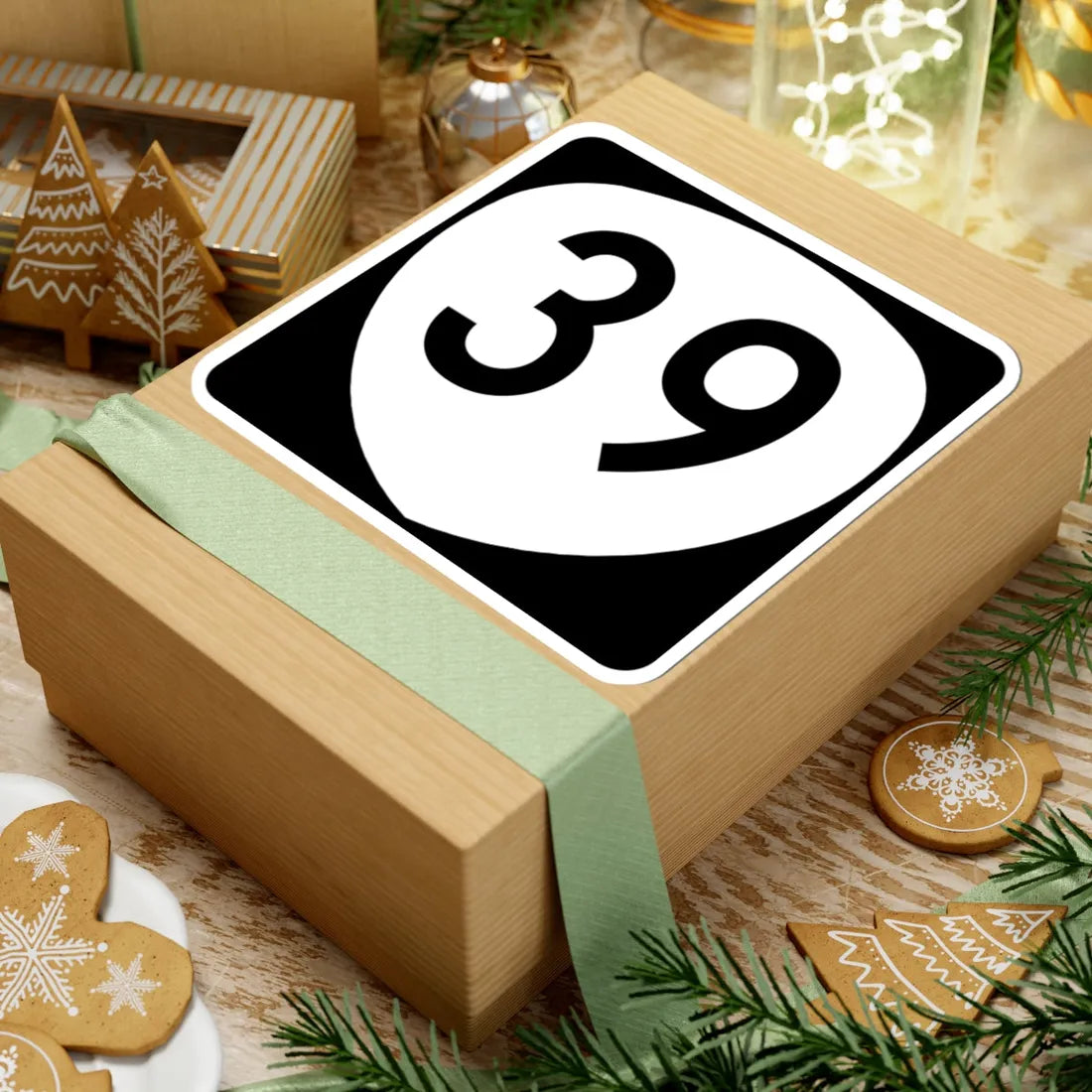 OR 39 (Oregon) (Road Sign) STICKER Vinyl Kiss-Cut Decal - The Sticker Space