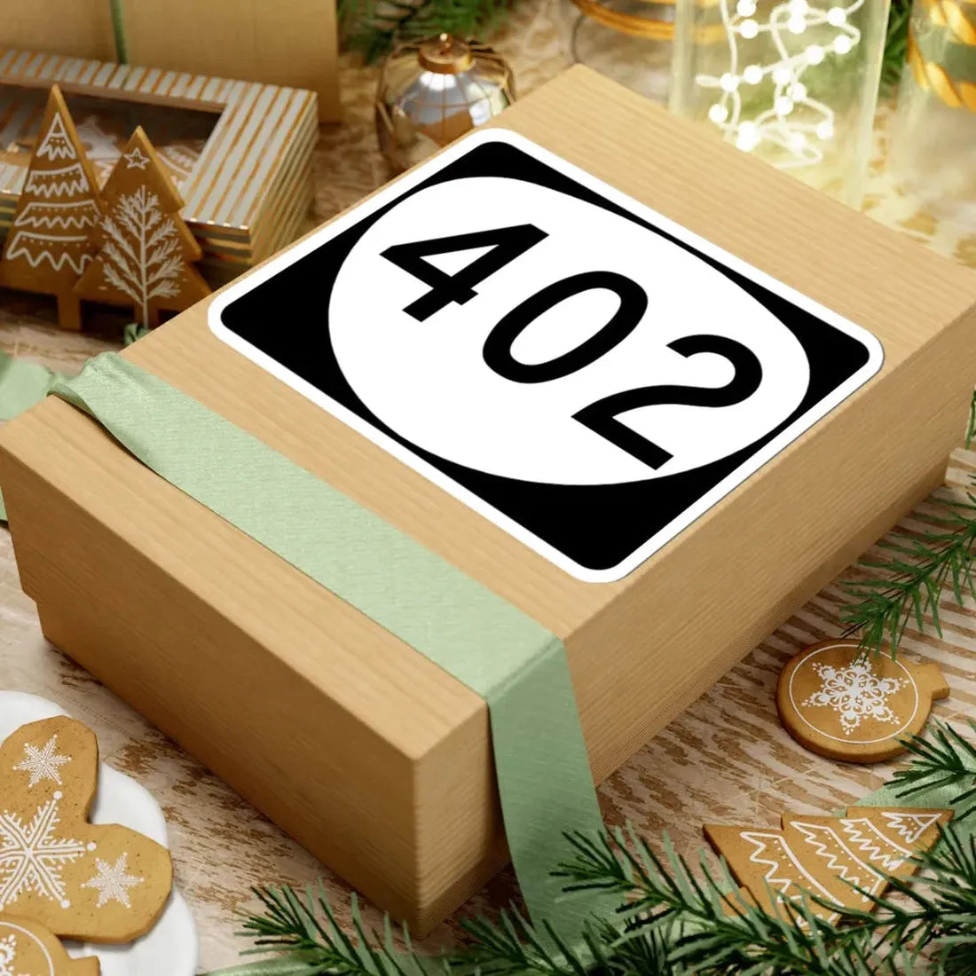 OR 402 (Oregon) (Road Sign) STICKER Vinyl Kiss-Cut Decal - The Sticker Space