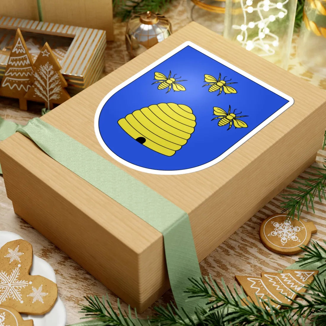 Osco-coat of arms (Switzerland) (Coat of Arms) STICKER Vinyl Kiss-Cut Decal - The Sticker Space