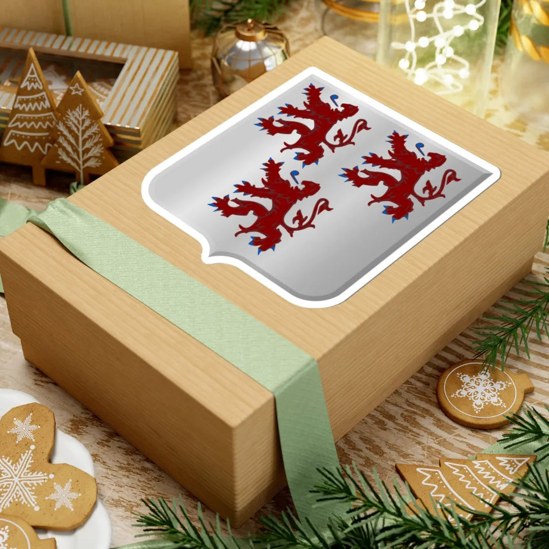 Oud-Turnhout wapen (Belgium) (Coat of Arms) STICKER Vinyl Kiss-Cut Decal - The Sticker Space