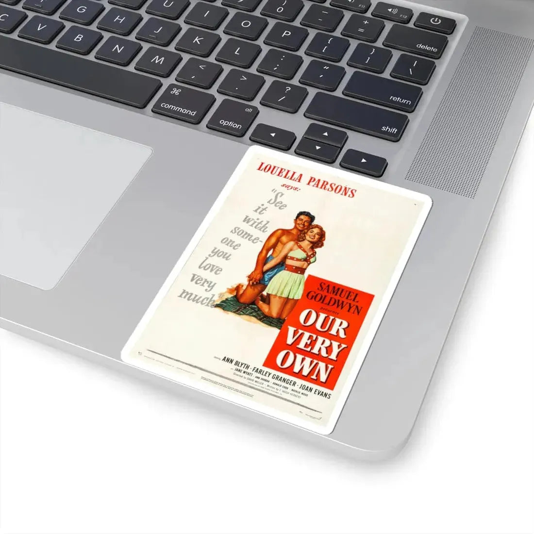 Our Very Own 1950 Movie Poster - STICKER Vinyl Kiss-Cut Decal - The Sticker Space