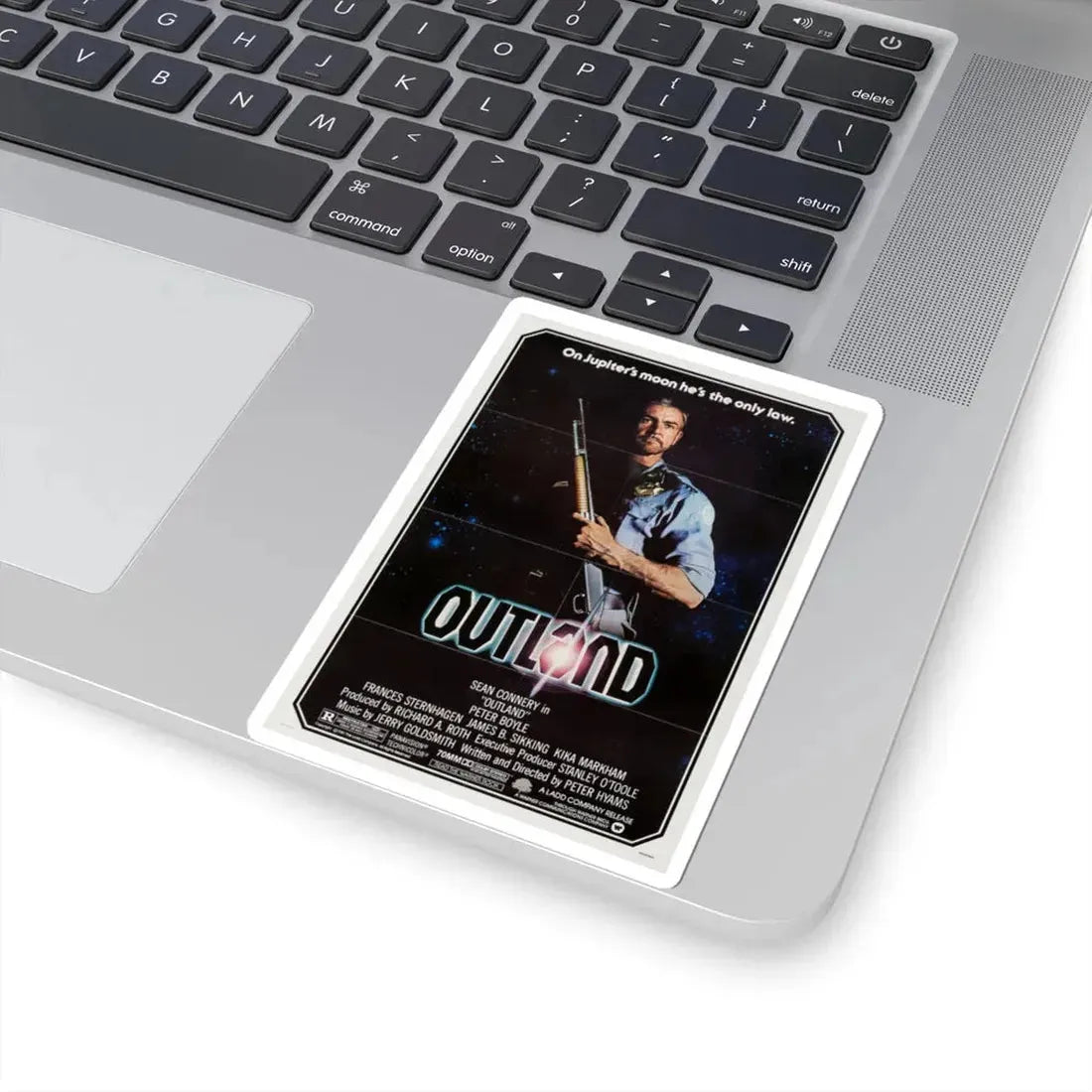 Outland 1981 Movie Poster - STICKER Vinyl Kiss-Cut Decal - The Sticker Space