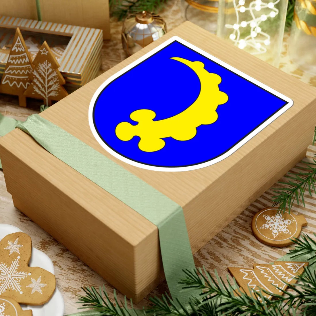 Pagig wappen (Switzerland) (Coat of Arms) STICKER Vinyl Kiss-Cut Decal - The Sticker Space