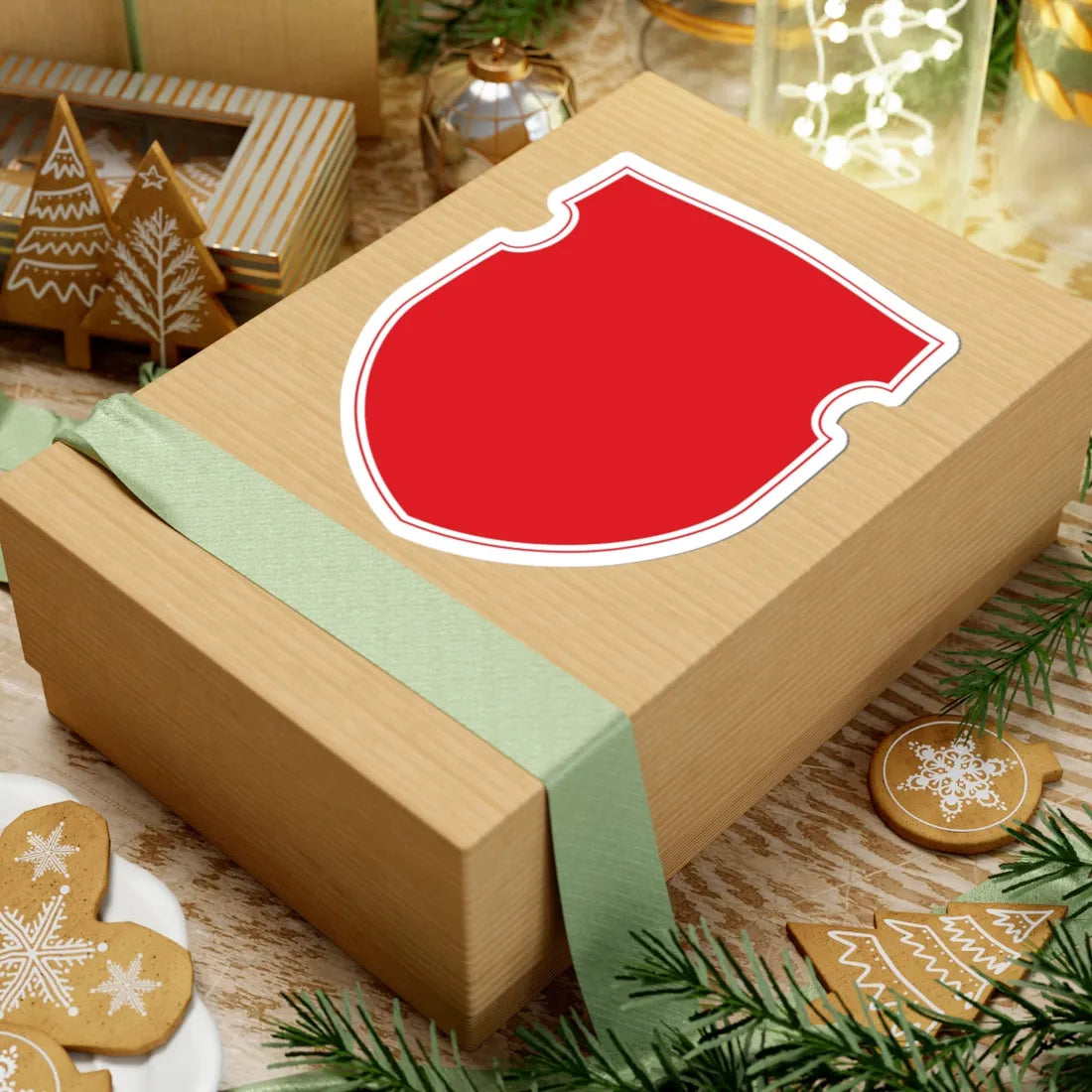 Pahonia-contour bg-shield (Belarus) (Coat of Arms) STICKER Vinyl Kiss-Cut Decal - The Sticker Space