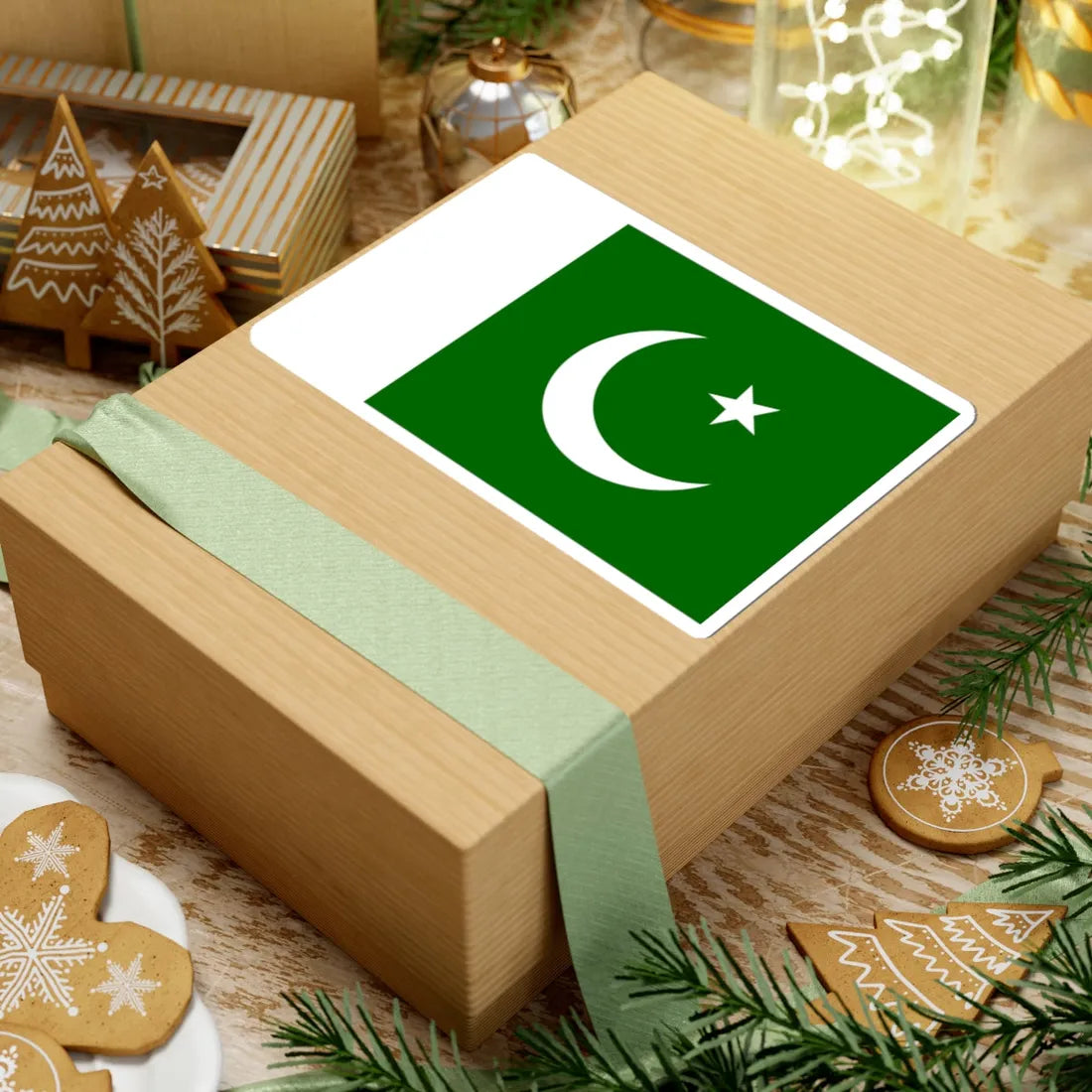 Pakistan flag (Pakistan) STICKER Vinyl Kiss-Cut Decal - The Sticker Space