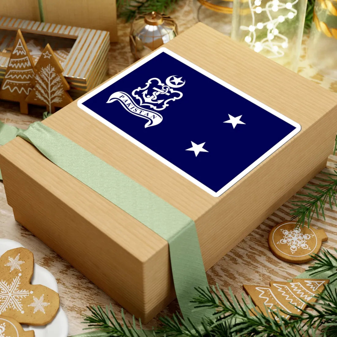 Pakistan Navy Rear Admiral (Pakistan) STICKER Vinyl Kiss-Cut Decal - The Sticker Space