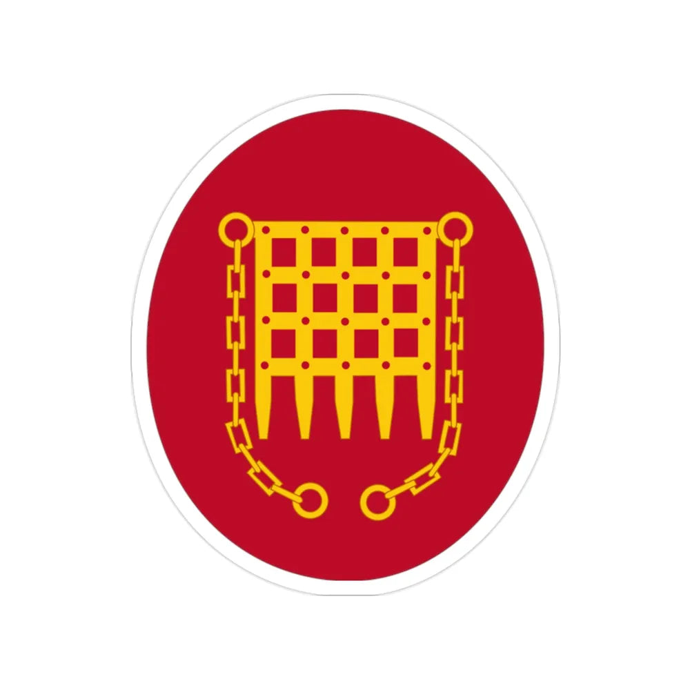 Panama Canal Division (U.S. Army) Transparent STICKER Die-Cut Vinyl Decal - The Sticker Space