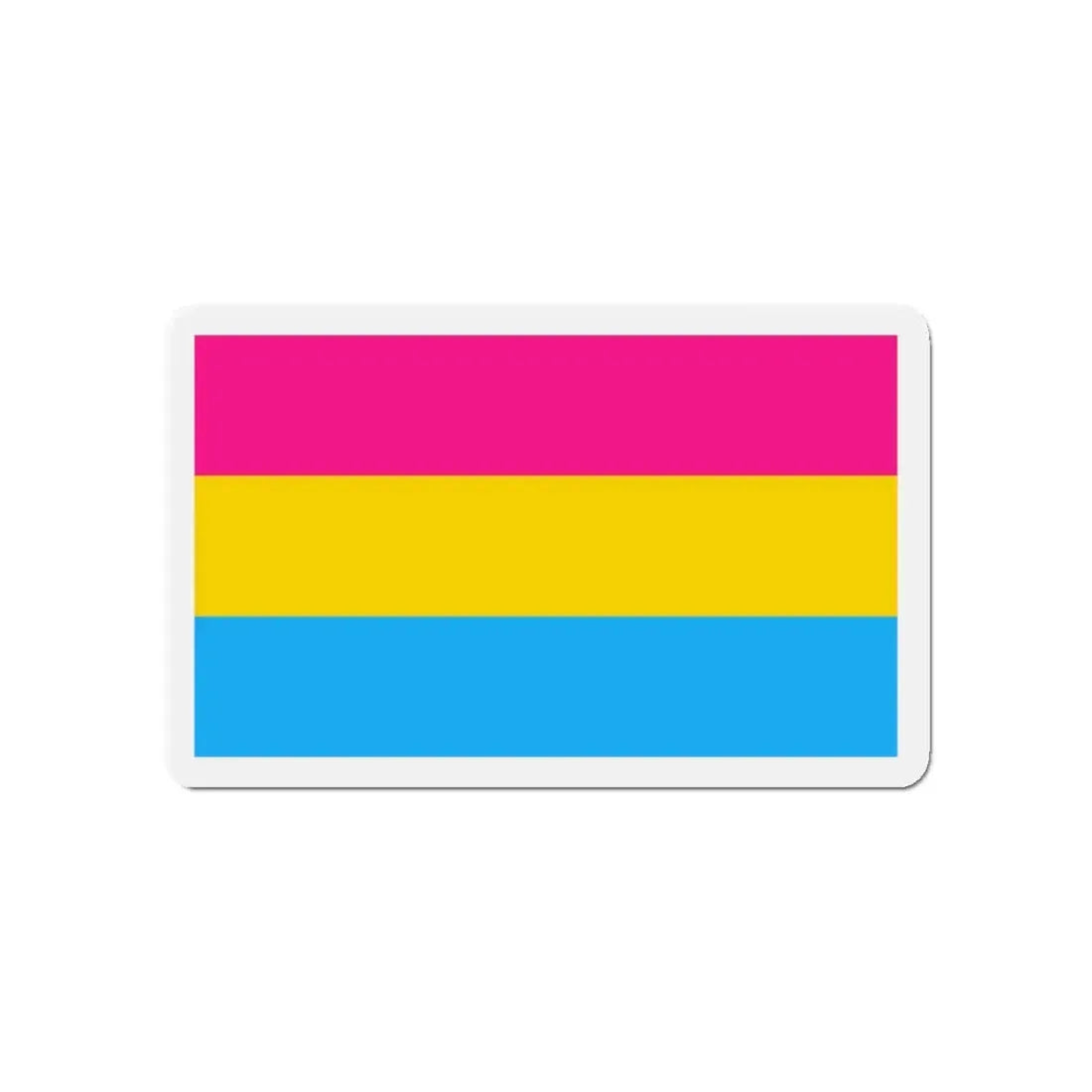 Pansexuality Pride Flag - Refrigerator Magnet - The Sticker Space