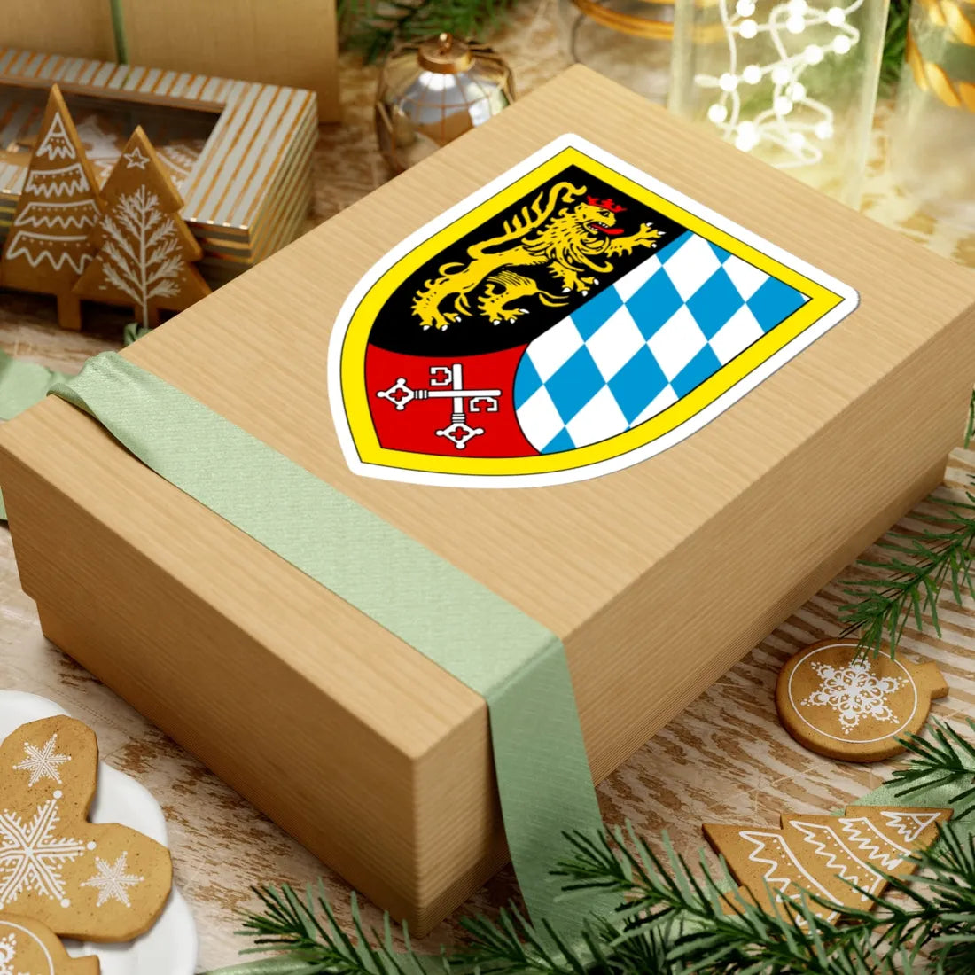 Panzerbrigade 12 Bundeswehr (Germany) (Coat of Arms) STICKER Vinyl Kiss-Cut Decal - The Sticker Space