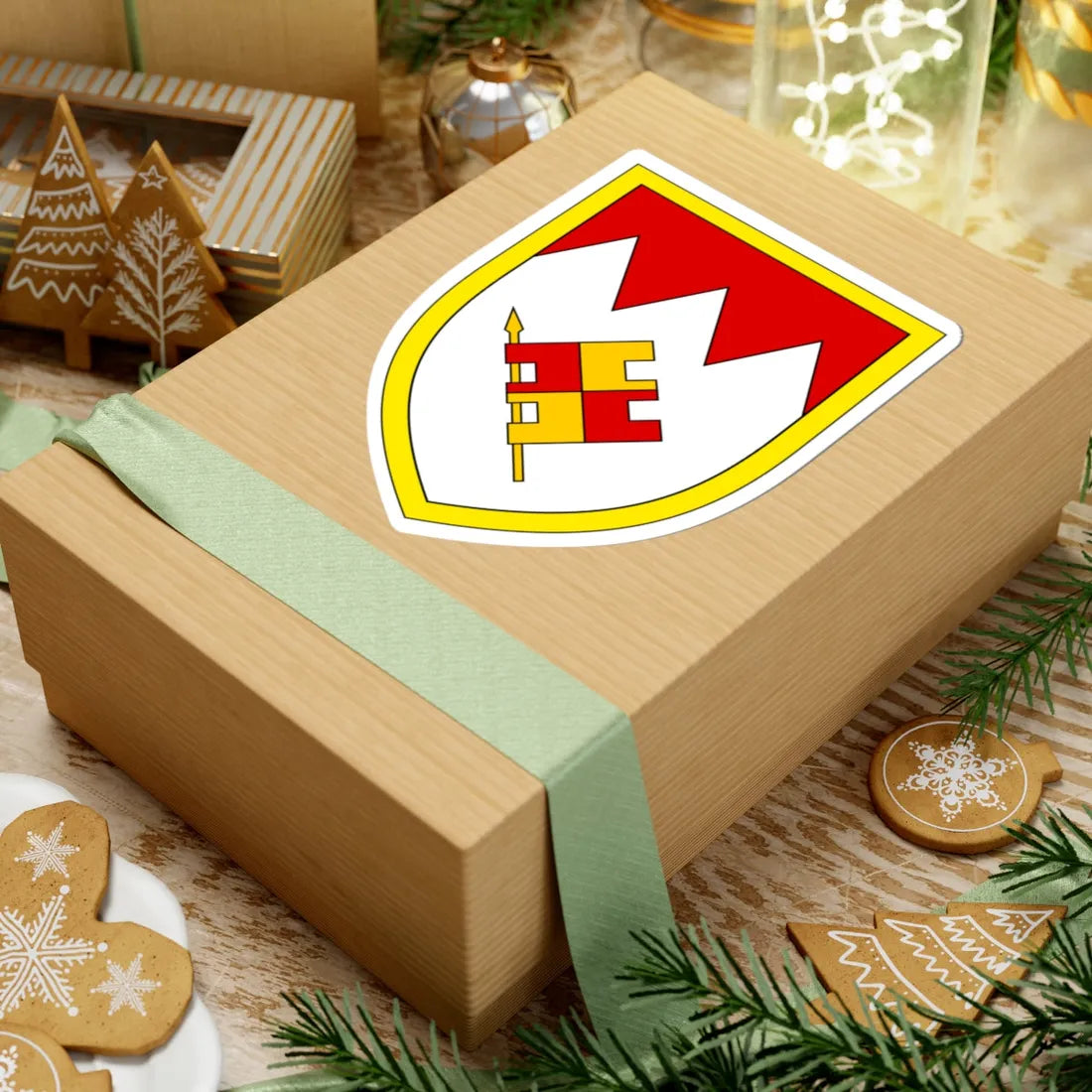 Panzerbrigade 36 Bundeswehr (Germany) (Coat of Arms) STICKER Vinyl Kiss-Cut Decal - The Sticker Space