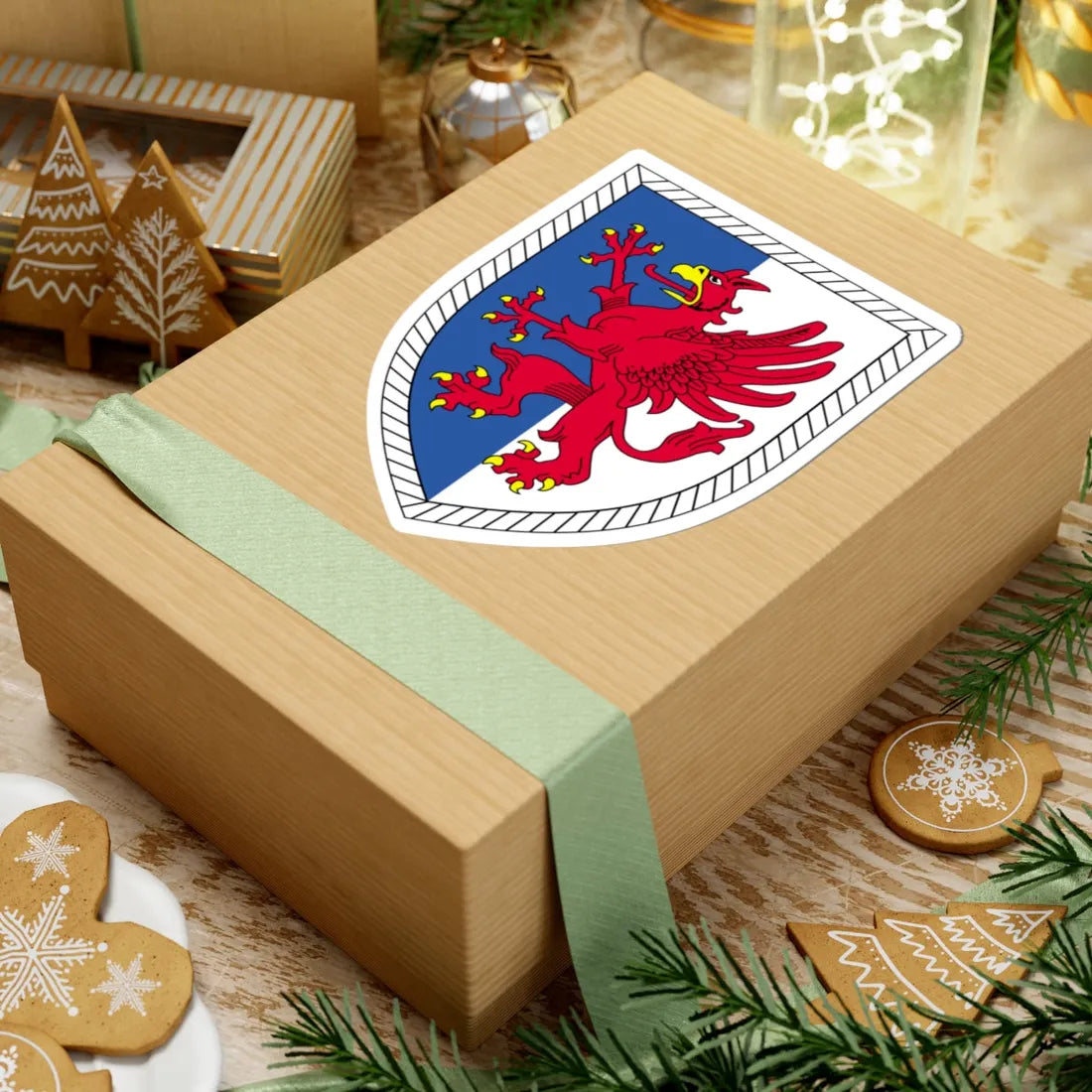 Panzergrenadierbrigade 41 Bundeswehr (Germany) (Coat of Arms) STICKER Vinyl Kiss-Cut Decal - The Sticker Space