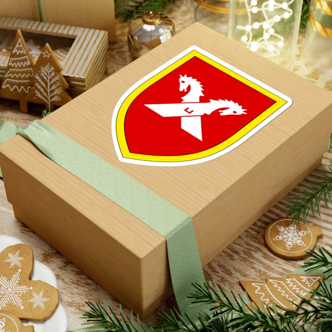 Panzerlehrbrigade 9 Bundeswehr 1958 - 1980 (Germany) (Coat of Arms) STICKER Vinyl Kiss-Cut Decal - The Sticker Space