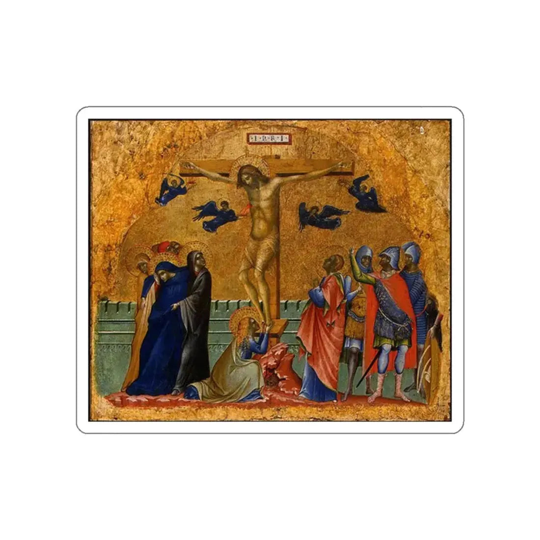 PAOLO VENEZIANO - The Crucifixion (Artwork) STICKER Vinyl Die-Cut Decal - The Sticker Space