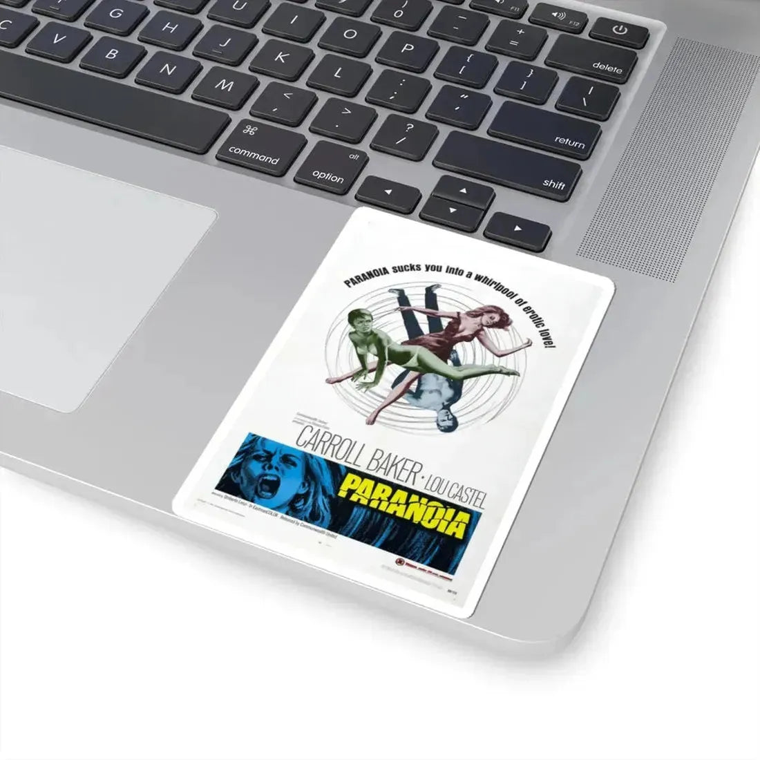 Paranoia 1969 Movie Poster - STICKER Vinyl Kiss-Cut Decal - The Sticker Space