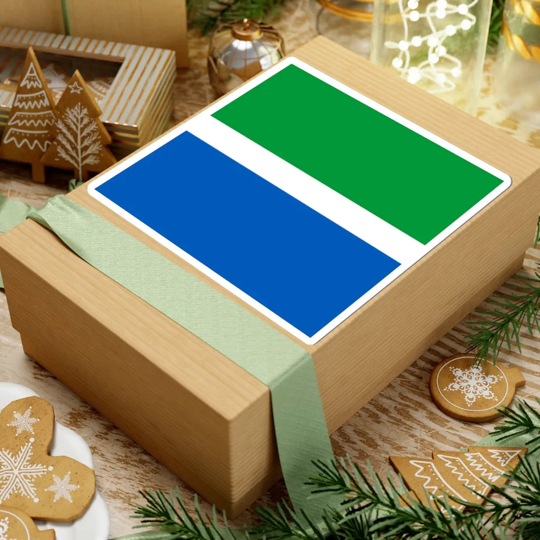 Pavlysh flag (Ukraine) STICKER Vinyl Kiss-Cut Decal - The Sticker Space