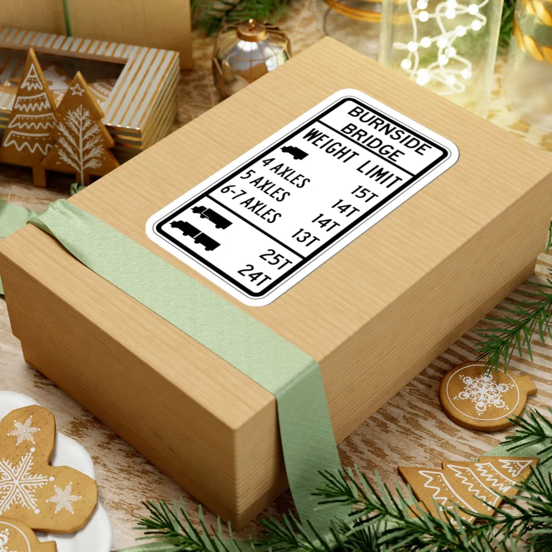 PBOT Road sign R6347 (Oregon) (Road Sign) STICKER Vinyl Kiss-Cut Decal - The Sticker Space