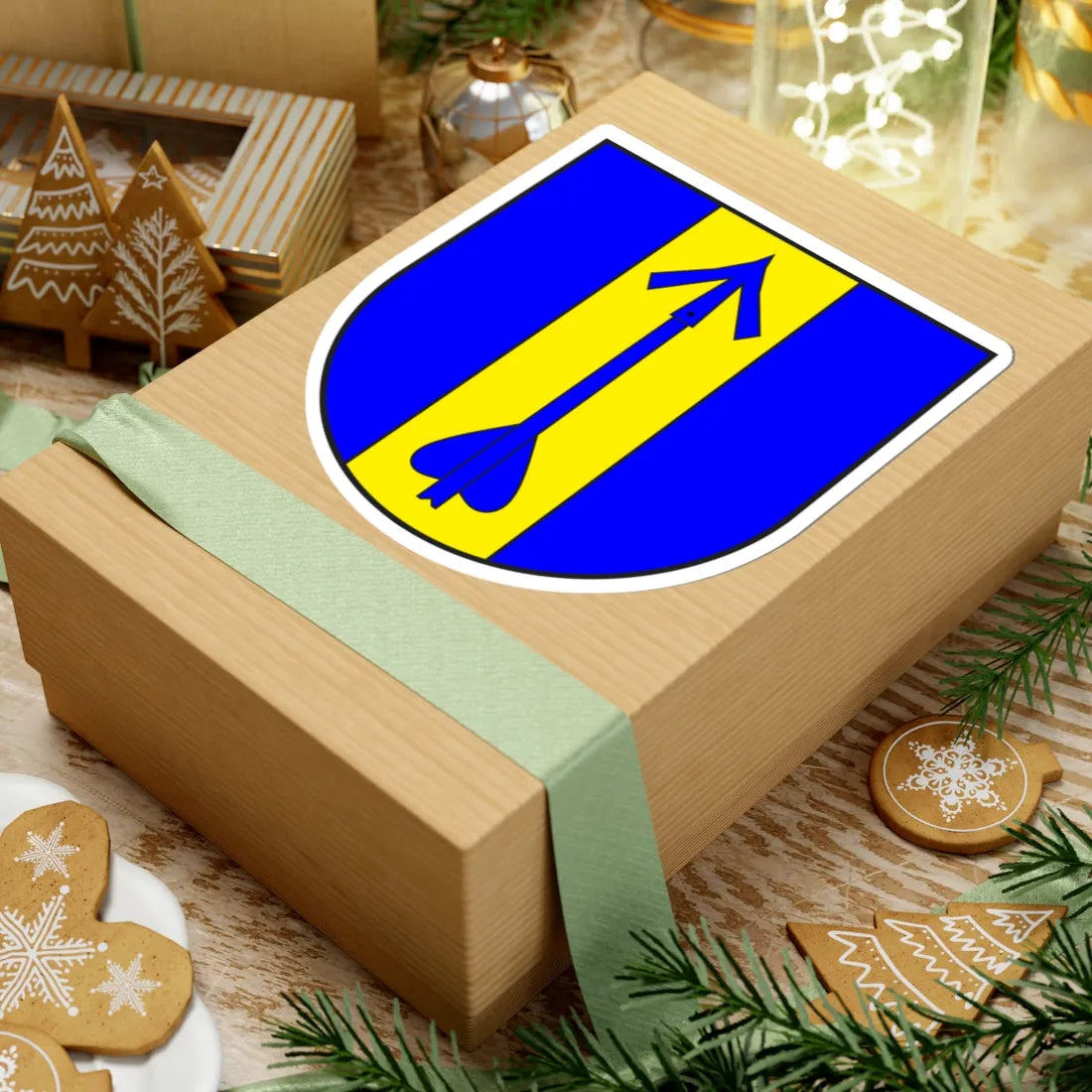 Peist wappen (Switzerland) (Coat of Arms) STICKER Vinyl Kiss-Cut Decal - The Sticker Space