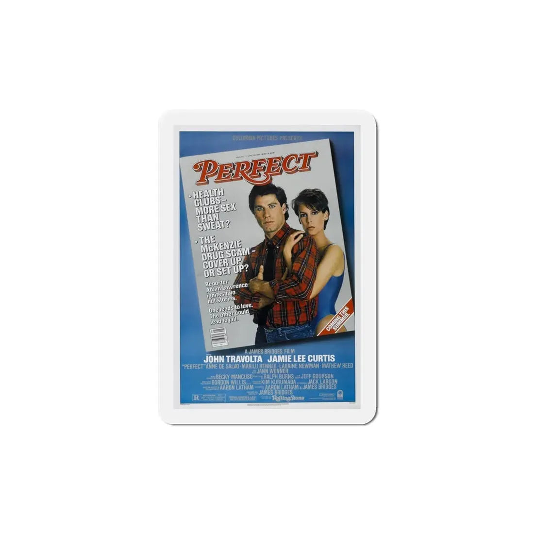 Perfect 1985 Movie Poster Refrigerator Magnet - The Sticker Space
