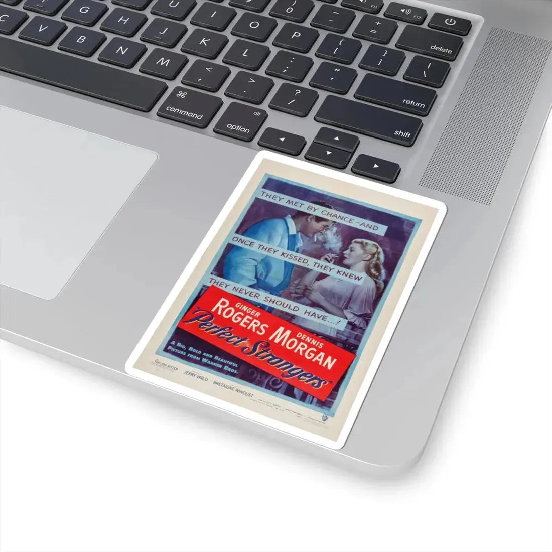 Perfect Strangers 1950 Movie Poster - STICKER Vinyl Kiss-Cut Decal - The Sticker Space