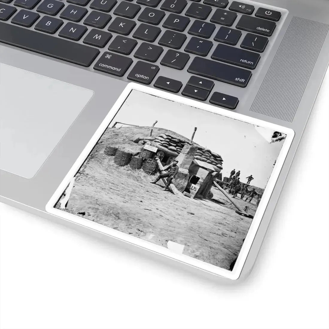 Petersburg, Va. Bomb-Proof Quarters, Fort Sedgwick ( Fort Hell ) (U.S. Civil War) STICKER Vinyl Kiss-Cut Decal - The Sticker Space