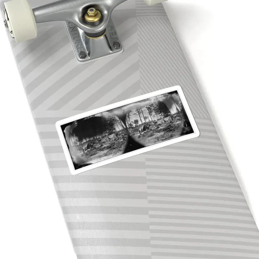 Petersburg, Va. Captured Confederate Encampment (U.S. Civil War) STICKER Vinyl Kiss-Cut Decal - The Sticker Space