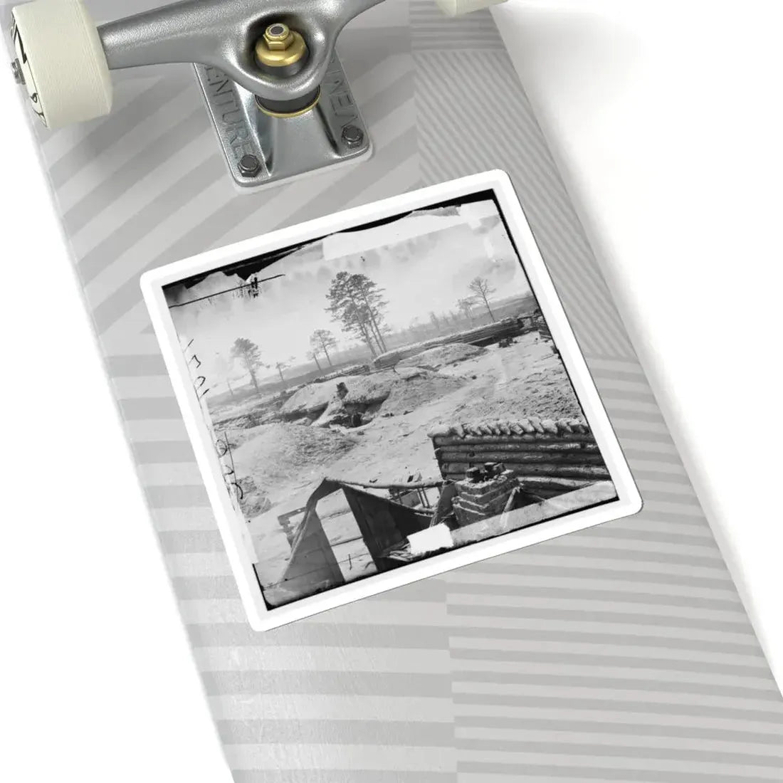 Petersburg, Va. Fortifications (U.S. Civil War) STICKER Vinyl Kiss-Cut Decal - The Sticker Space