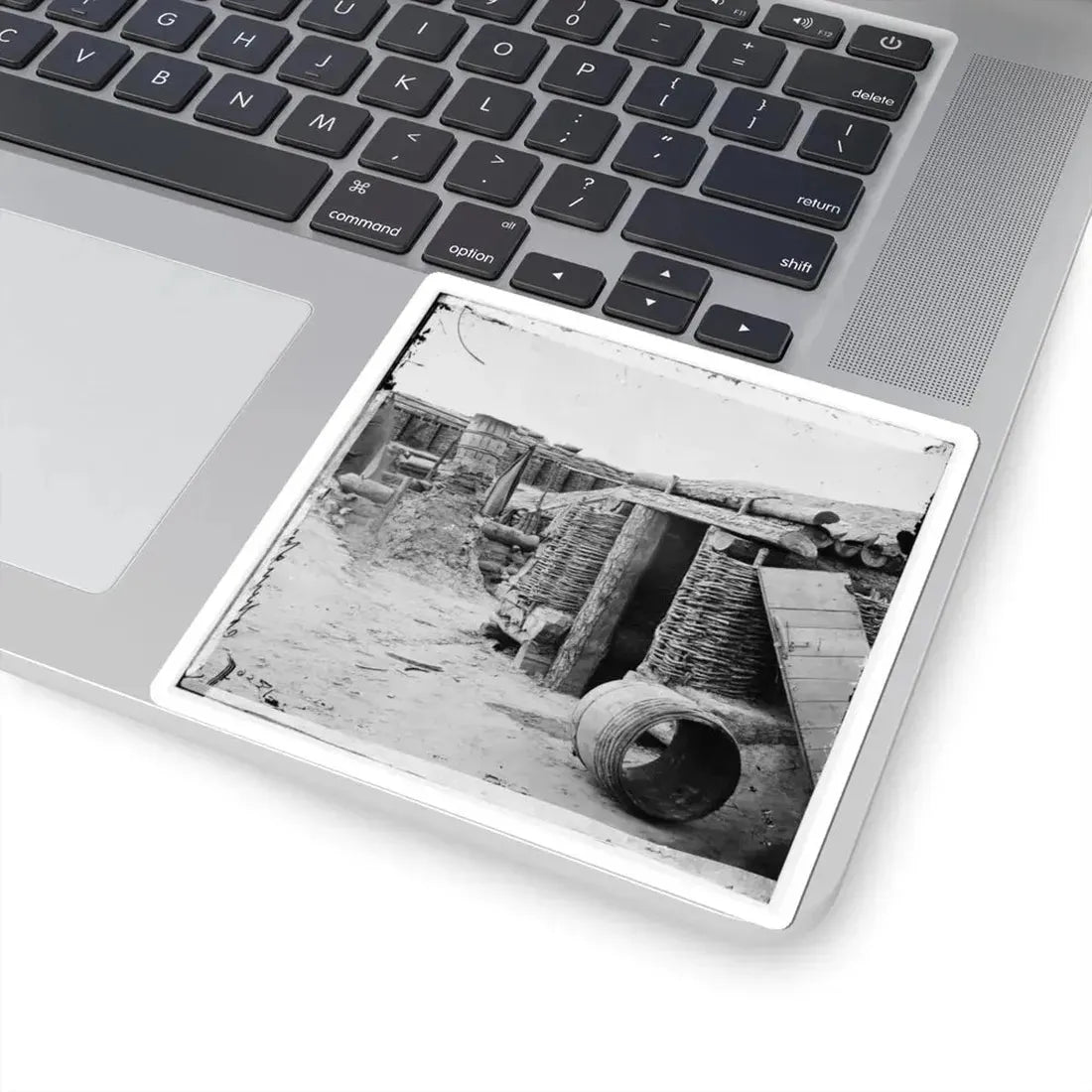 Petersburg, Va. Interior View of Confederate Works (U.S. Civil War) STICKER Vinyl Kiss-Cut Decal - The Sticker Space