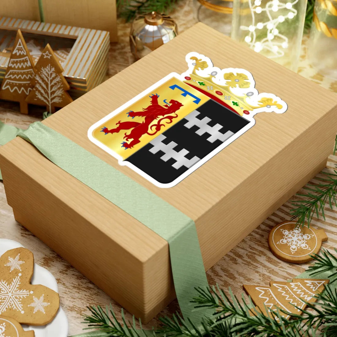 Peursum wapen (Netherlands) (Coat of Arms) STICKER Vinyl Kiss-Cut Decal - The Sticker Space