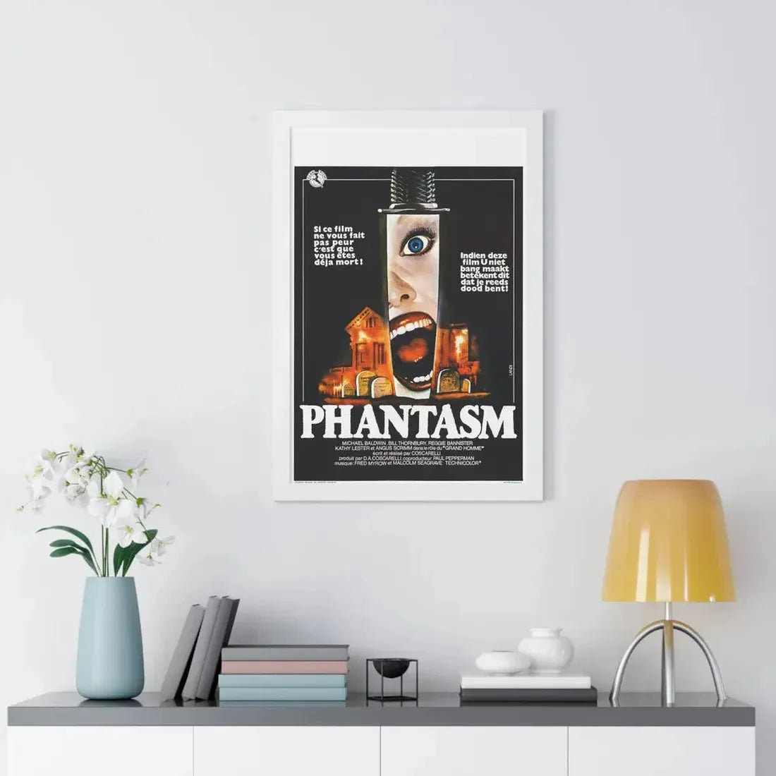 PHANTASM (BELGIAN) 1979 - Framed Movie Poster - The Sticker Space