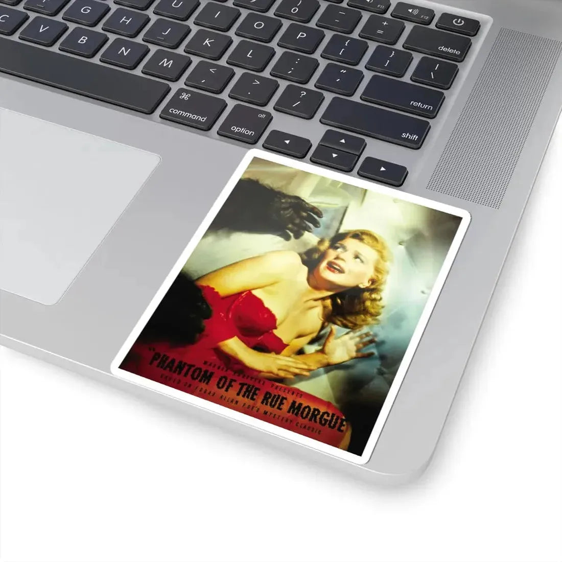 PHANTOM OF THE RUE MORGUE (3) 1954 Movie Poster - STICKER Vinyl Kiss-Cut Decal - The Sticker Space