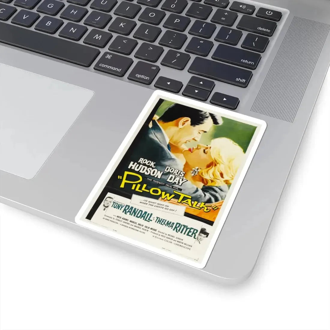 Pillow Talk 1959 Movie Poster - STICKER Vinyl Kiss-Cut Decal - The Sticker Space