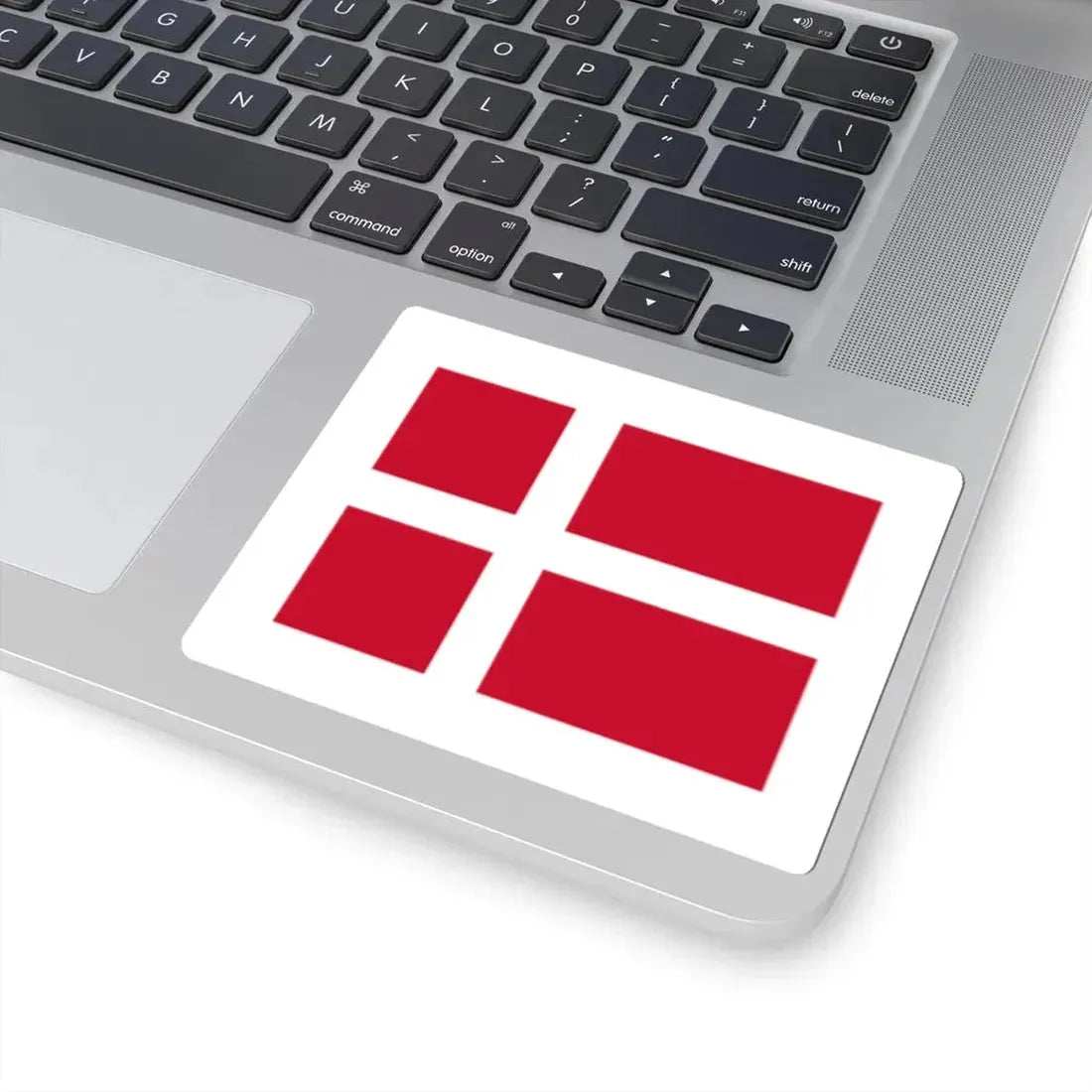 Pilot flag of Denmark (Denmark) STICKER Vinyl Kiss-Cut Decal - The Sticker Space
