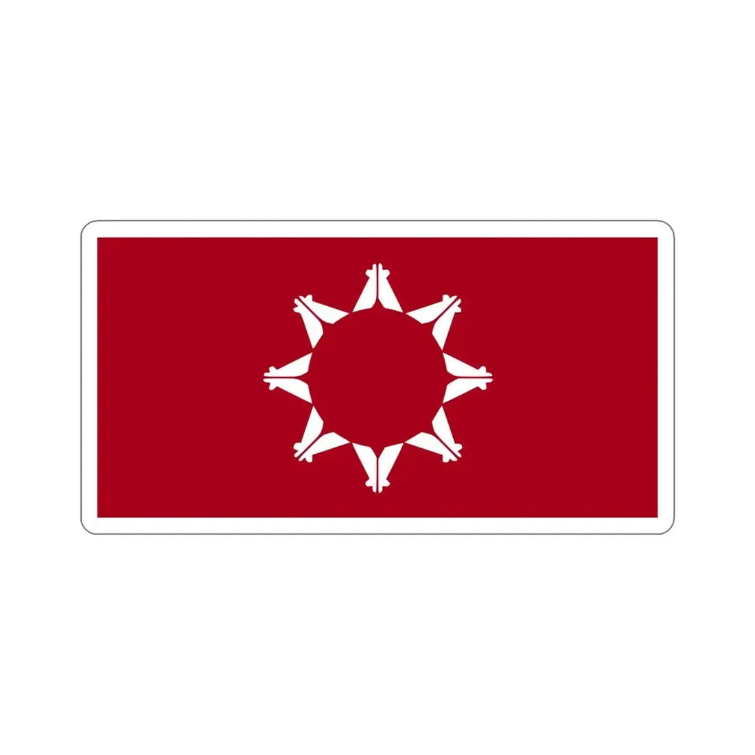 Pine Ridge Flag STICKER Vinyl Die-Cut Decal - The Sticker Space