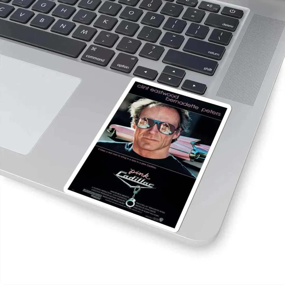 Pink Cadillac 1989 Movie Poster - STICKER Vinyl Kiss-Cut Decal - The Sticker Space