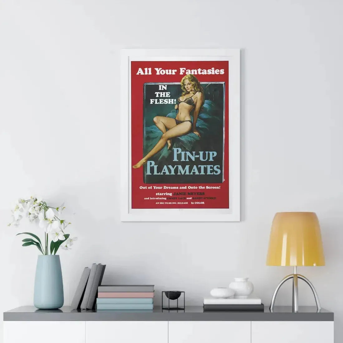 PINUP-PLAYMATES 1972 - Framed Movie Poster - The Sticker Space