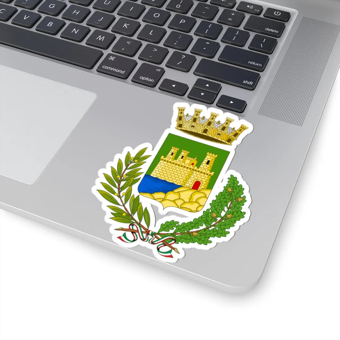 Piombino-Stemma (Italy) (Coat of Arms) STICKER Vinyl Kiss-Cut Decal - The Sticker Space