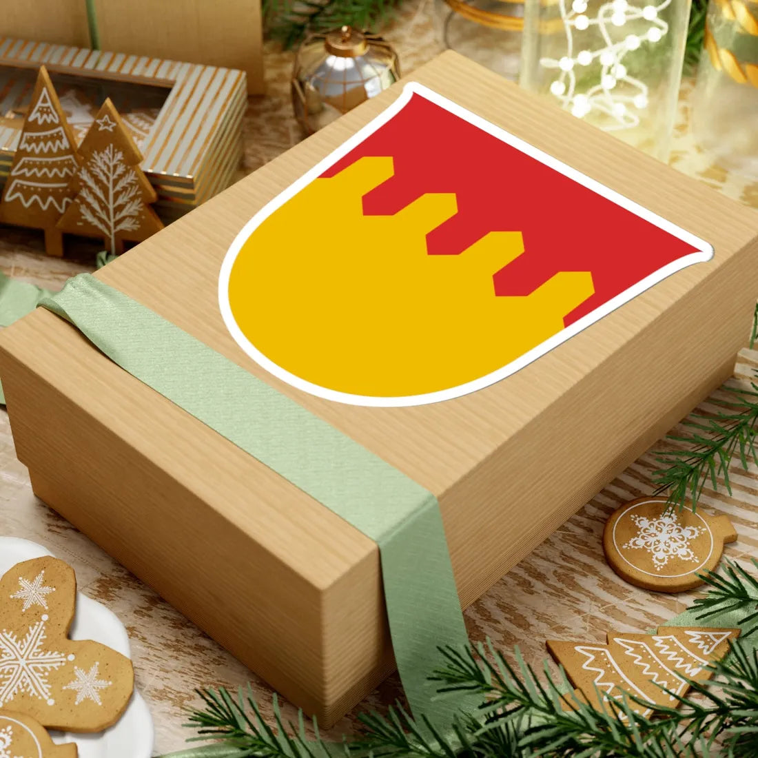 Pirkanmaa.vaakuna (Finland) (Coat of Arms) STICKER Vinyl Kiss-Cut Decal - The Sticker Space