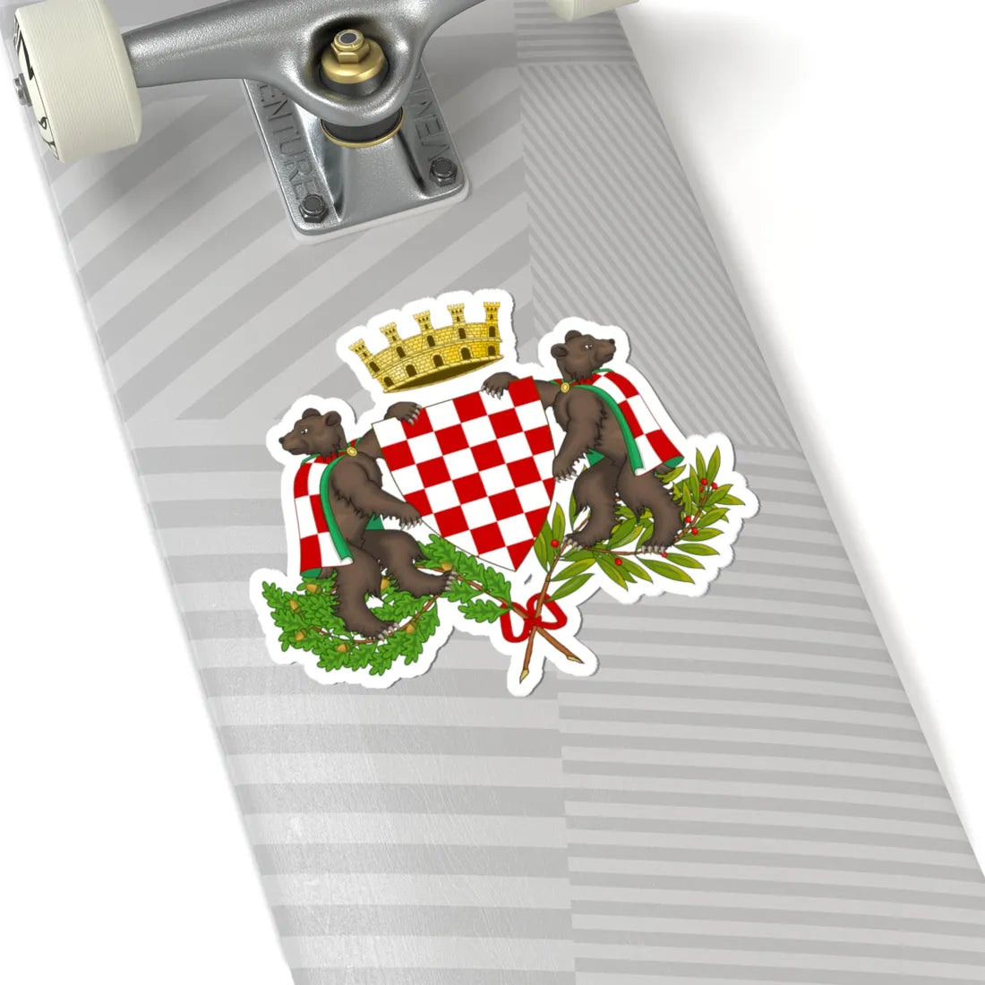 Pistoia-Stemma (Italy) (Coat of Arms) STICKER Vinyl Kiss-Cut Decal - The Sticker Space