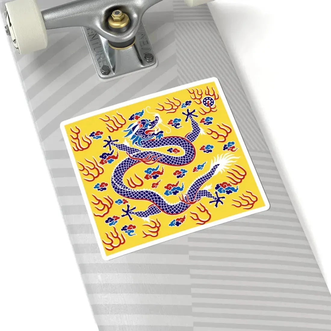 Plain Yellow Banner (China) STICKER Vinyl Kiss-Cut Decal - The Sticker Space