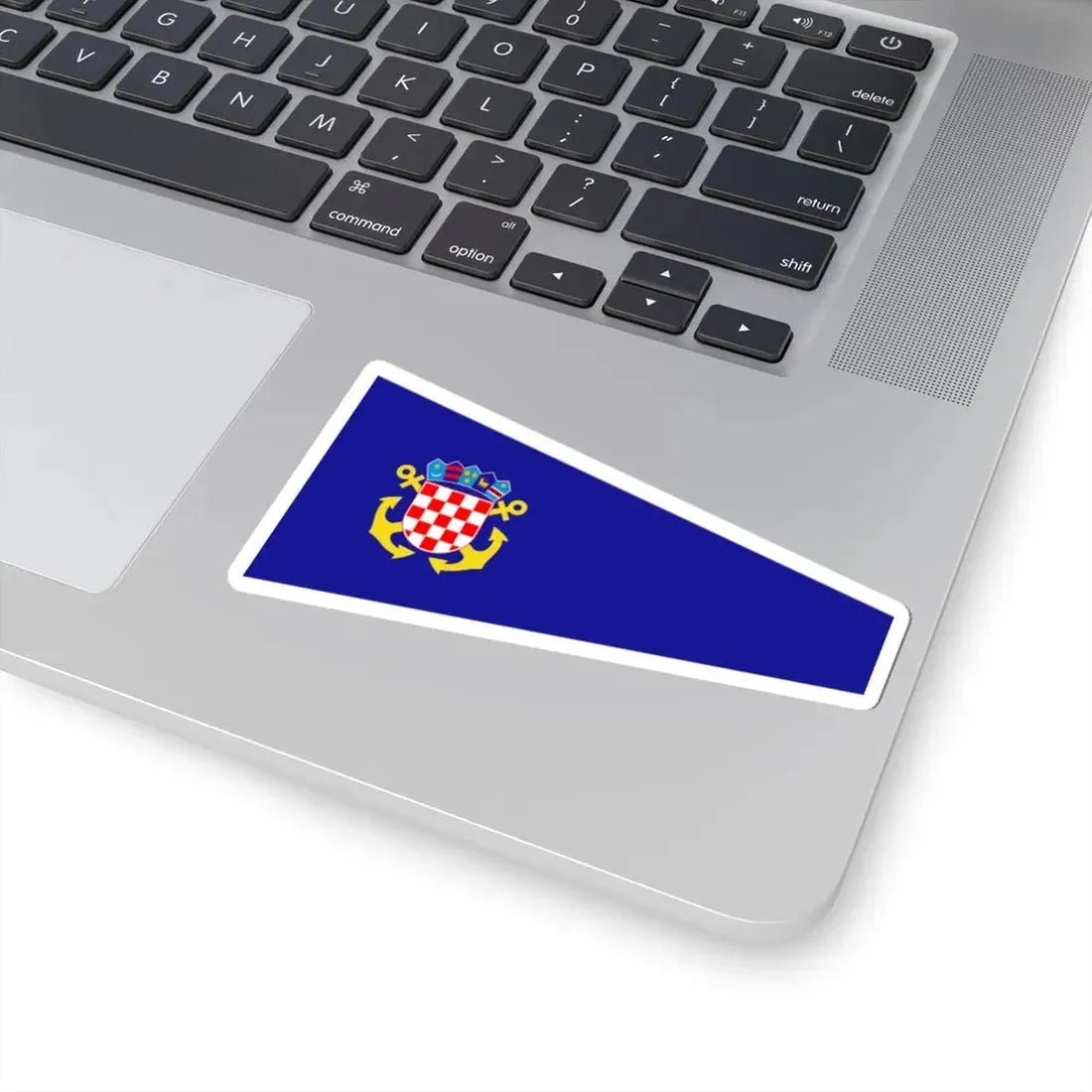 Plamenac zapovjednika flotile ratnih brodova (Croatia) STICKER Vinyl Kiss-Cut Decal - The Sticker Space