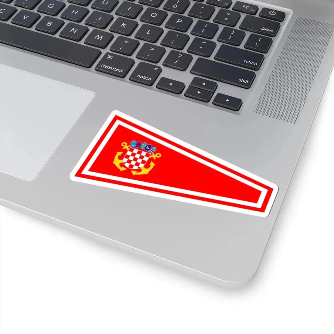 Plamenac zapovjednika odreda ratnih brodova (Croatia) STICKER Vinyl Kiss-Cut Decal - The Sticker Space