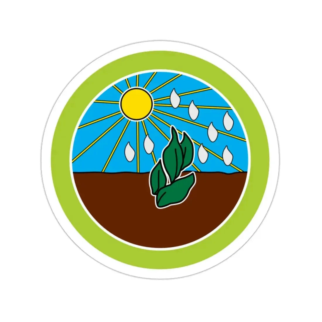 Plant Science (Boy Scouts Merit Badge) STICKER Vinyl Die-Cut Decal - The Sticker Space
