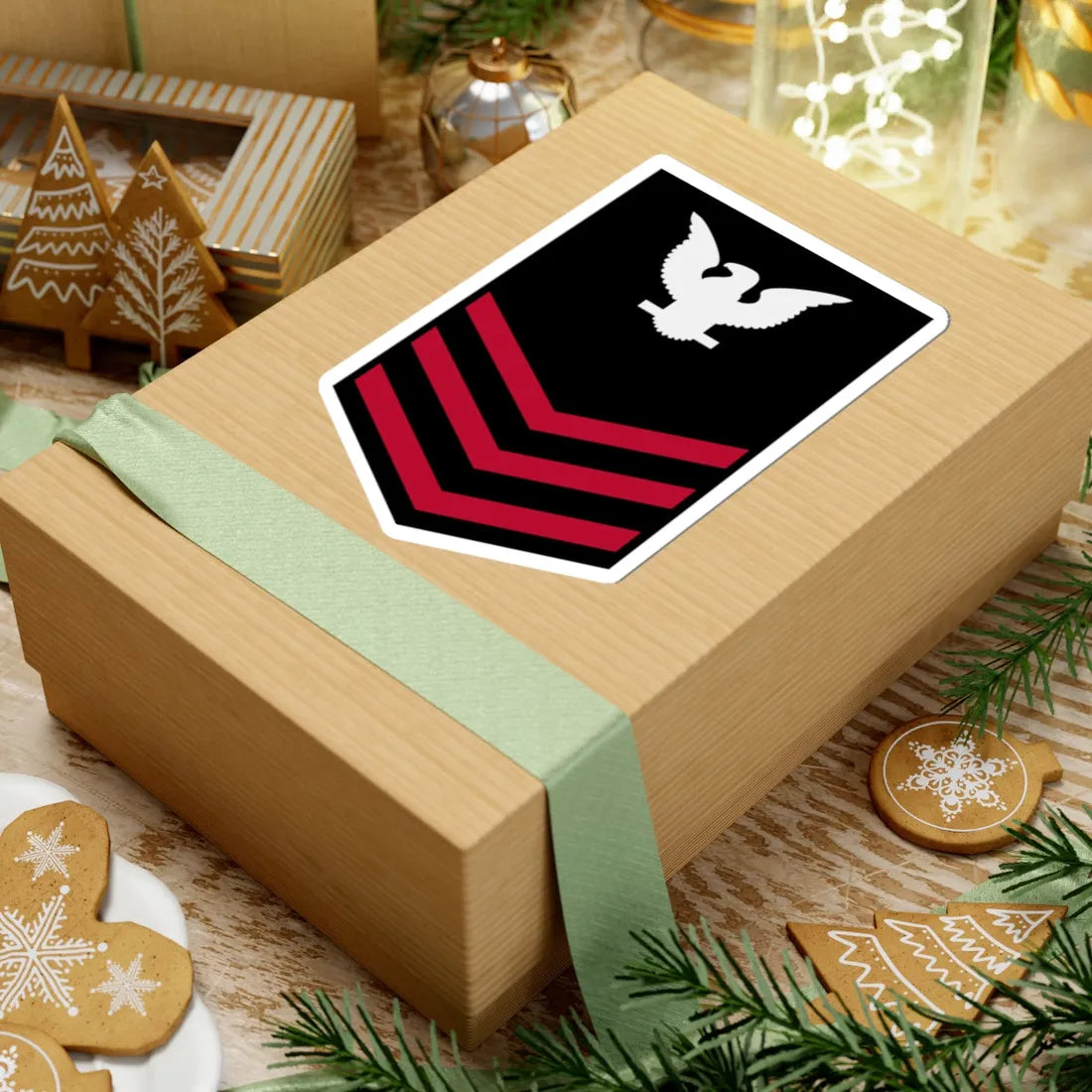 PO1 NOGC winter (United States) (Military Rank) STICKER Vinyl Kiss-Cut Decal - The Sticker Space