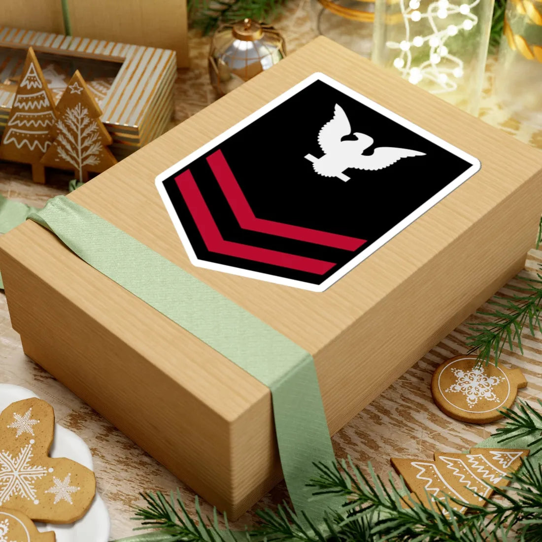 PO2 NOGC winter (United States) (Military Rank) STICKER Vinyl Kiss-Cut Decal - The Sticker Space