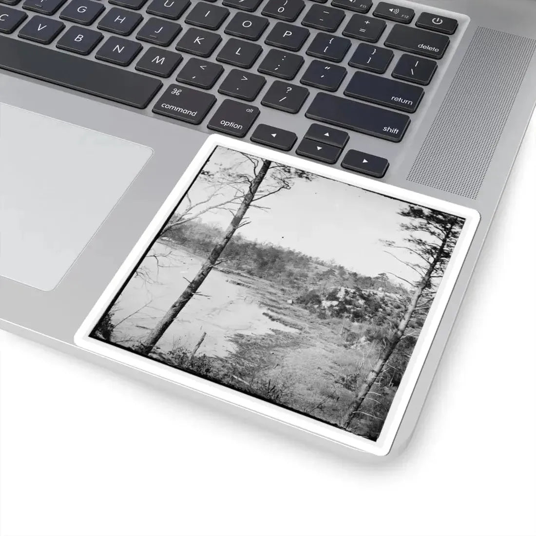 Point of Rocks, Virginia (Vicinity). View Along River (U.S. Civil War) STICKER Vinyl Kiss-Cut Decal - The Sticker Space