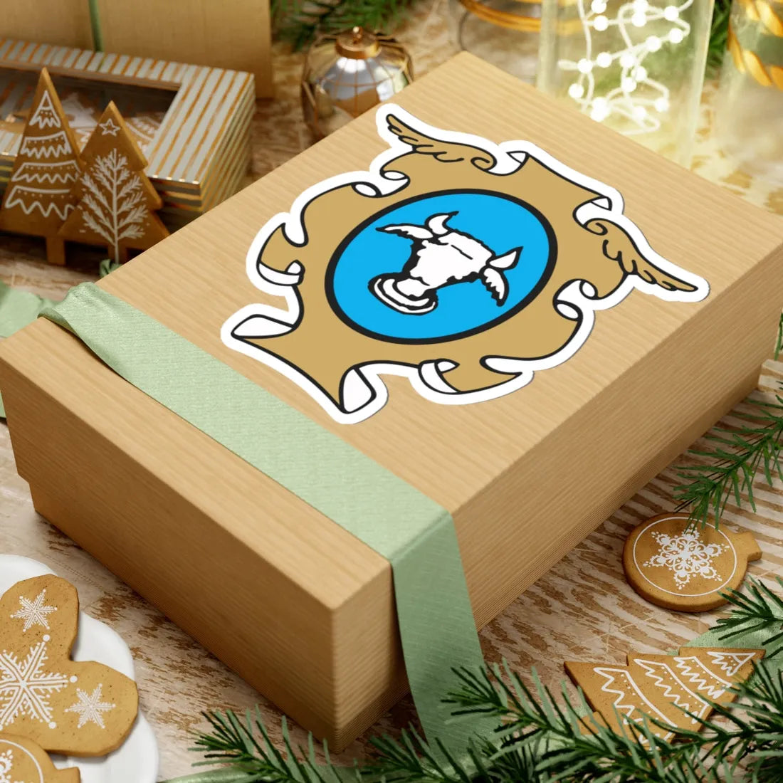 POL Baranów Sandomierski COA (Poland) (Coat of Arms) STICKER Vinyl Kiss-Cut Decal - The Sticker Space