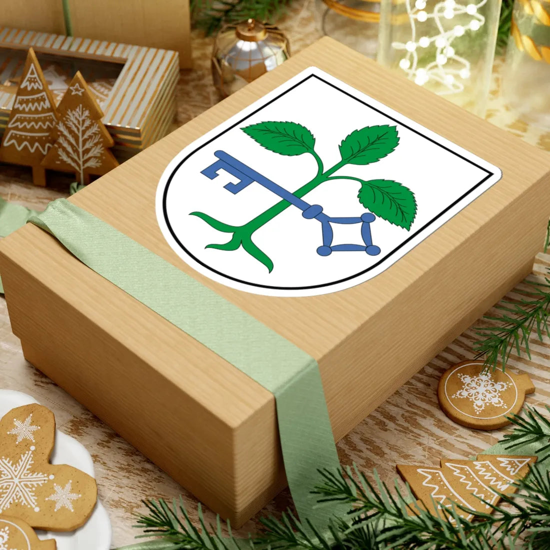 POL Buk COA (Poland) (Coat of Arms) STICKER Vinyl Kiss-Cut Decal - The Sticker Space